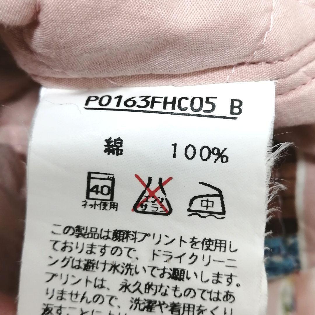 ピンクハウス　ブルゾン　羽織　キルティング　フード　ゼッケン　BEAR F　くま