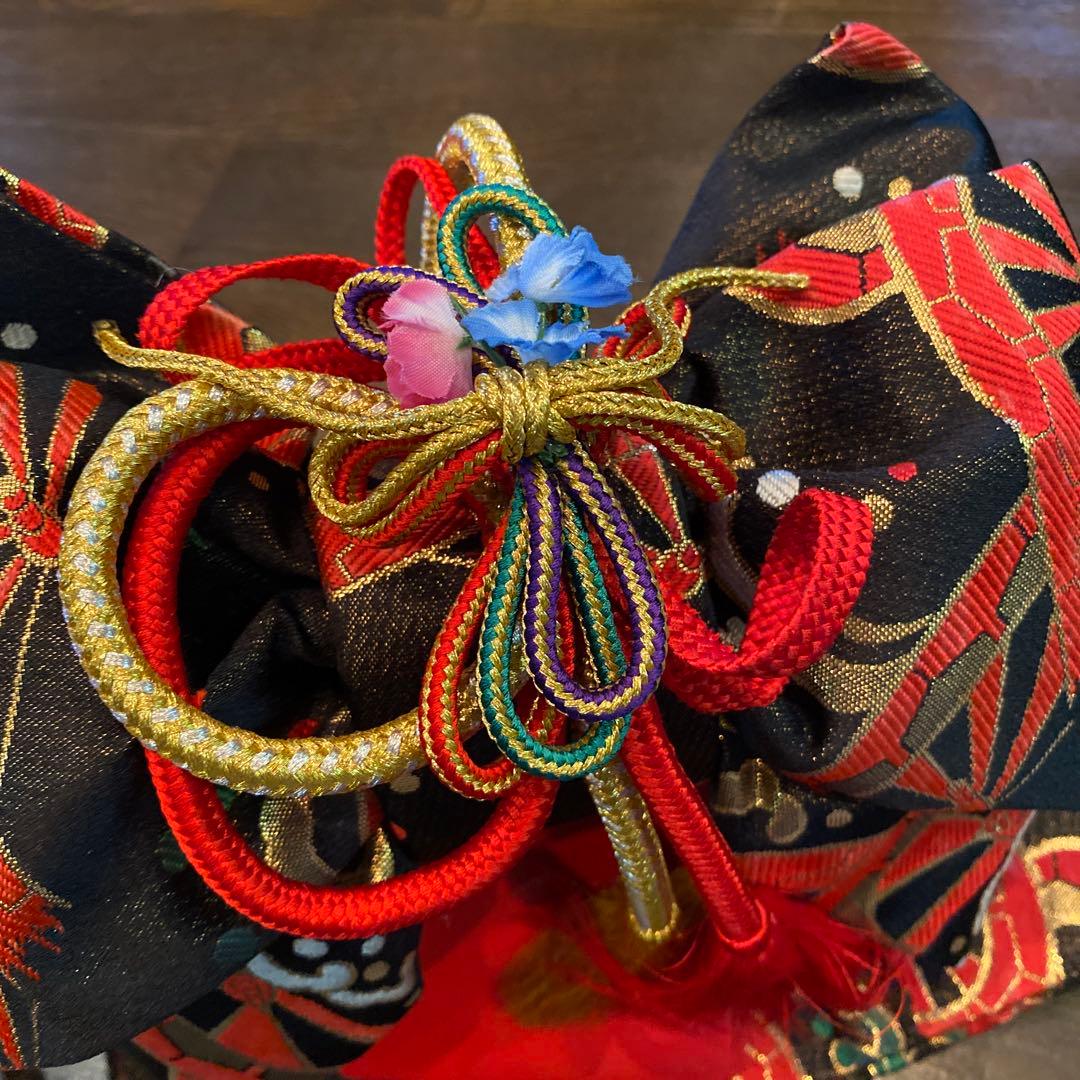 アンティーク 七五三 三歳〜五歳 約100サイズ 桃色 四君子紋