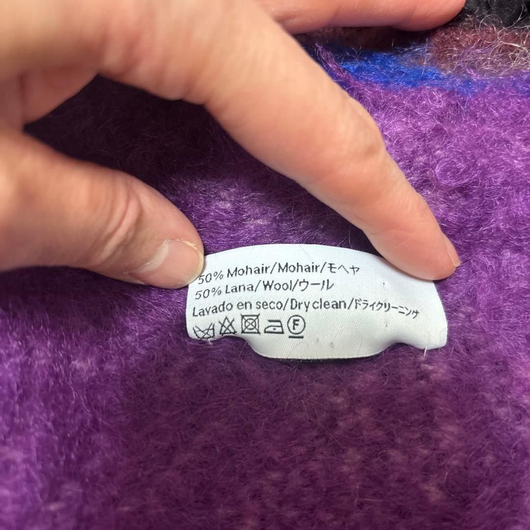 LOEWE 多色モヘアマフラー