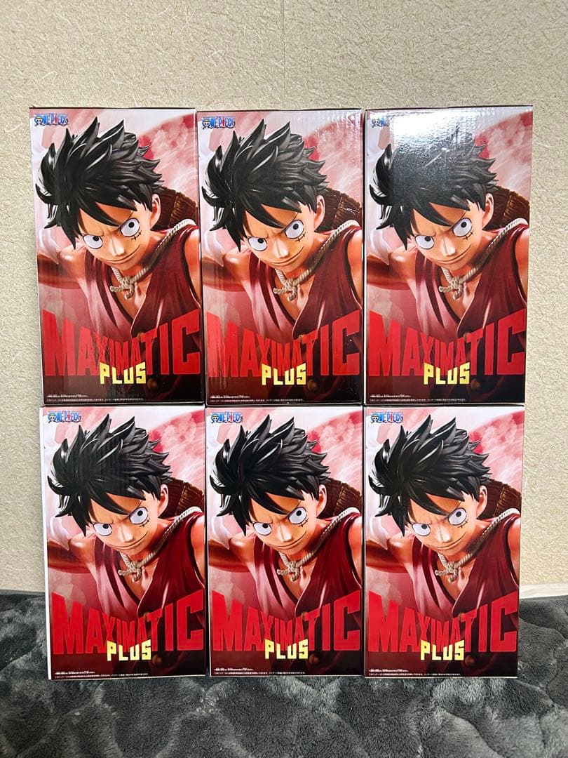 【新品未開封】ONEPIECE ルフィ　MAXIMATICPLUS 6点セット