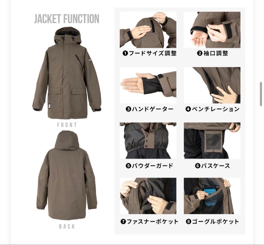 【BOARDEE】 スキースノボ ウェア ゆうちゃみモデル Sサイズ