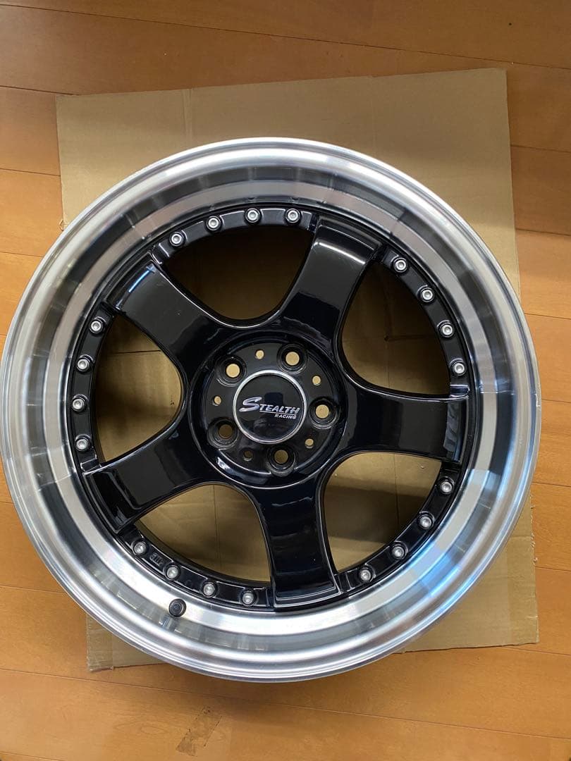 MステルスレーシングK35 17X7.0J　OFF+42　PCD100