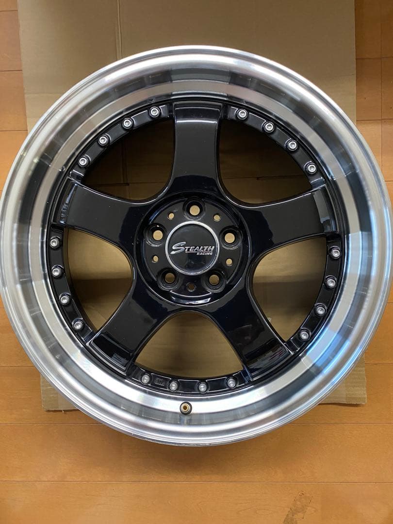 MステルスレーシングK35 17X7.0J　OFF+42　PCD100