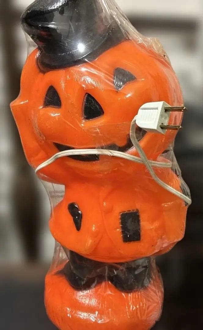 ビンテージ　ハロウィン　ジャックオーランタンランプ