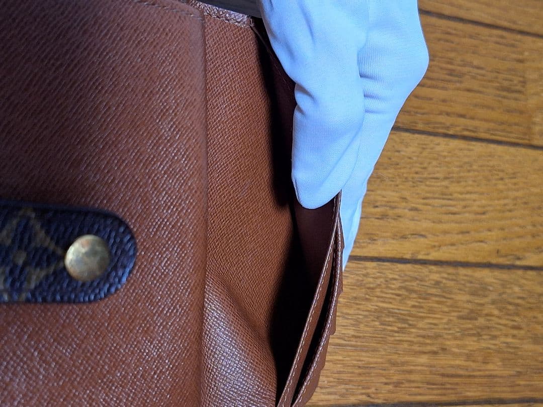 美品！LOUIS VUITTON ポルトフォイユ ヴィエノワ がま口二つ折り財布