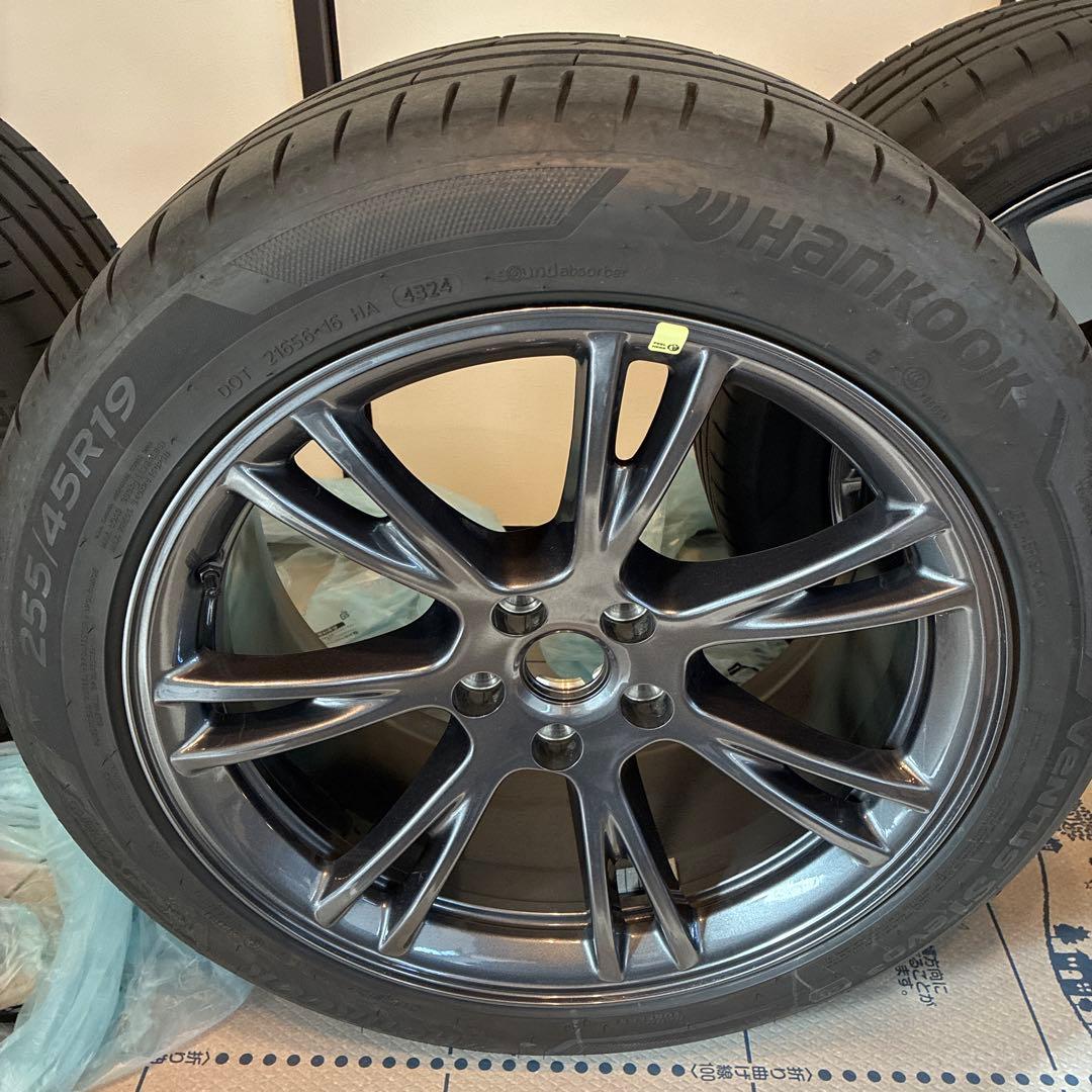 テスラ モデルY 純正19インチホイールセット