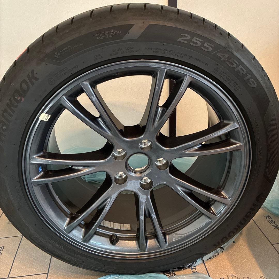 テスラ モデルY 純正19インチホイールセット