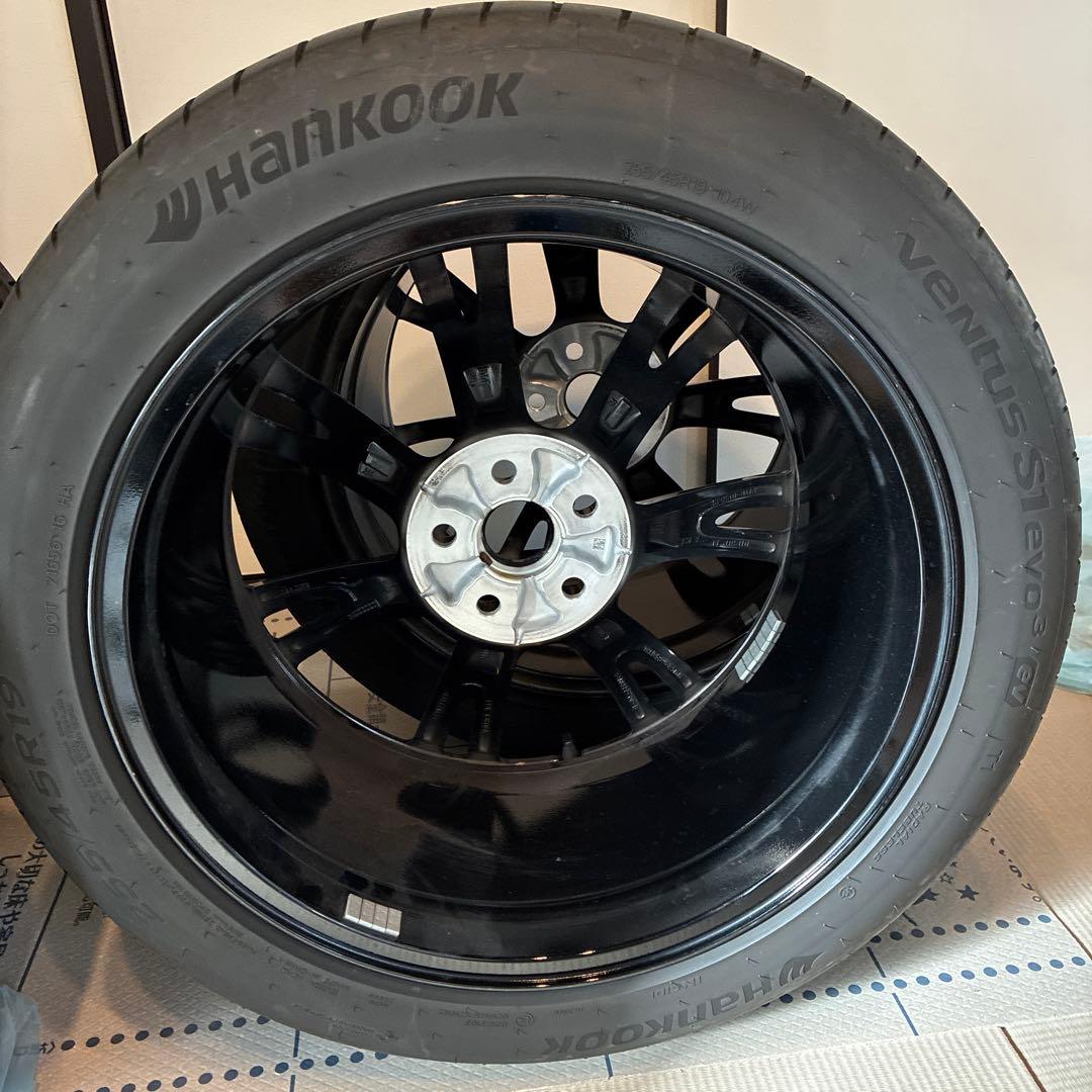 テスラ モデルY 純正19インチホイールセット