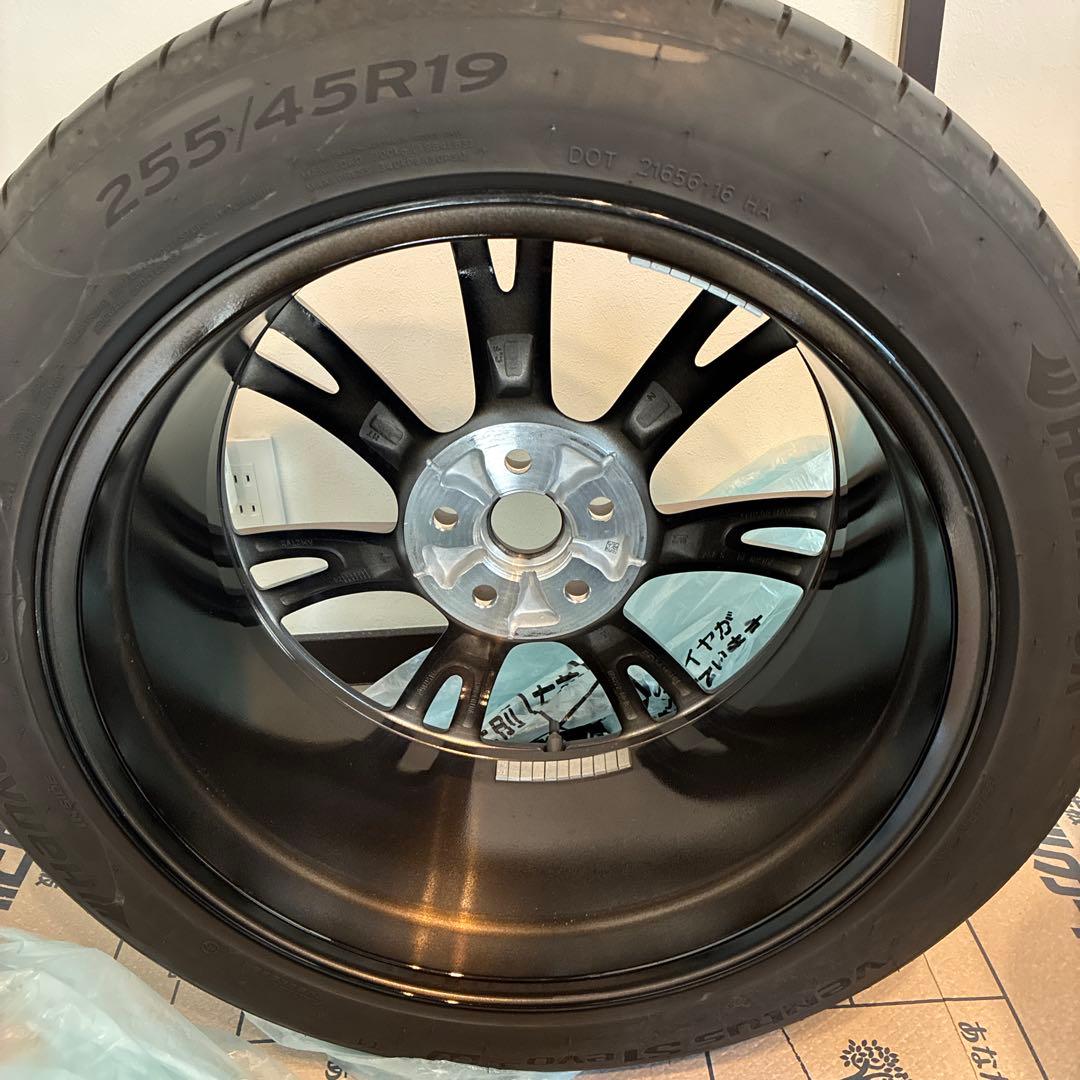 テスラ モデルY 純正19インチホイールセット