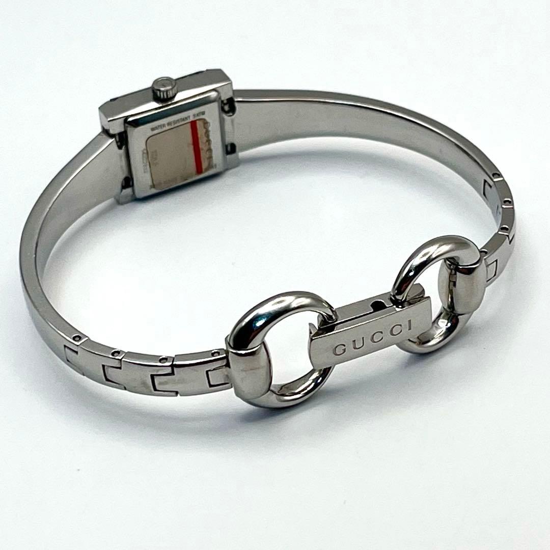 GUCCI 128.5 バングル GG文字盤 腕時計 レディース 動作未確認