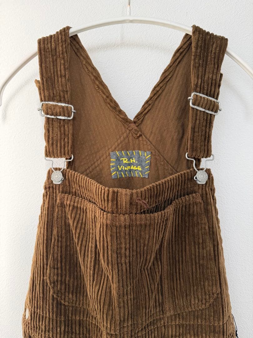 ★タグ付き★ ロンハーマン オーバーオール コーデュロイ 茶色 ブラウン