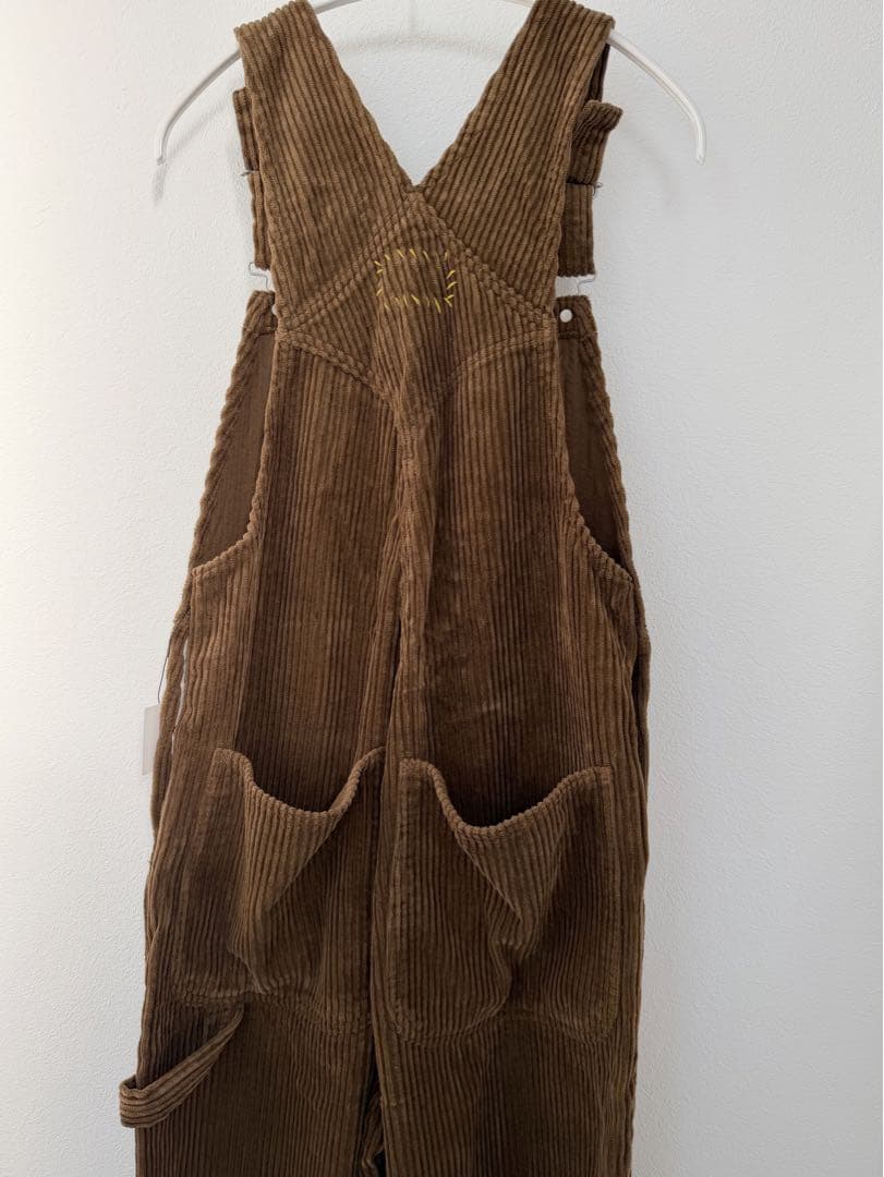 ★タグ付き★ ロンハーマン オーバーオール コーデュロイ 茶色 ブラウン