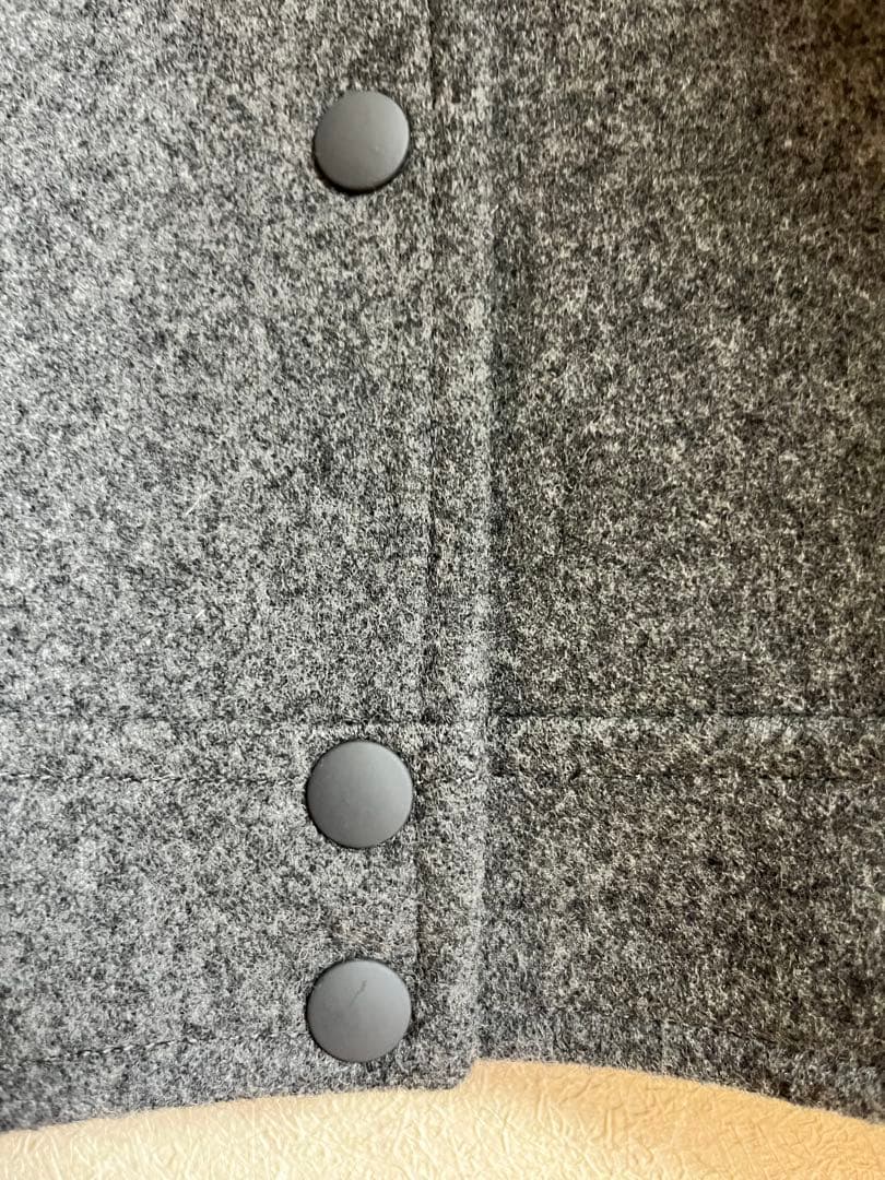 【美品】2024AW セオリーリュクス ショートコート　38 グレー