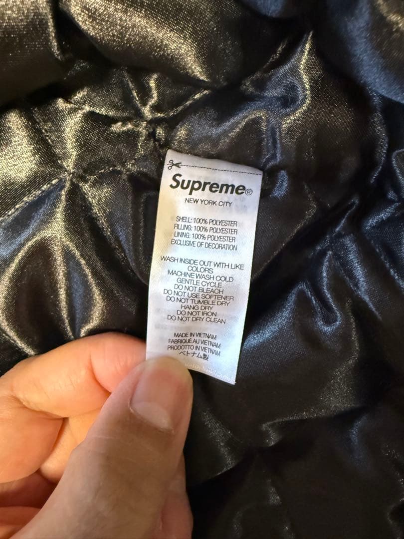 ジャケット・アウター Mitchell & Ness Satin Varsity Jacket