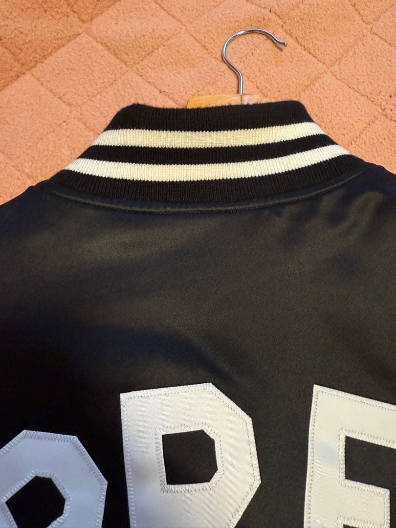 ジャケット・アウター Mitchell & Ness Satin Varsity Jacket