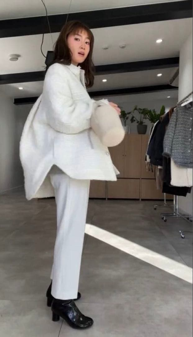 タグ付き。gypsohila ジプソフィア(AWマヨコレパンツ)ホワイト 38