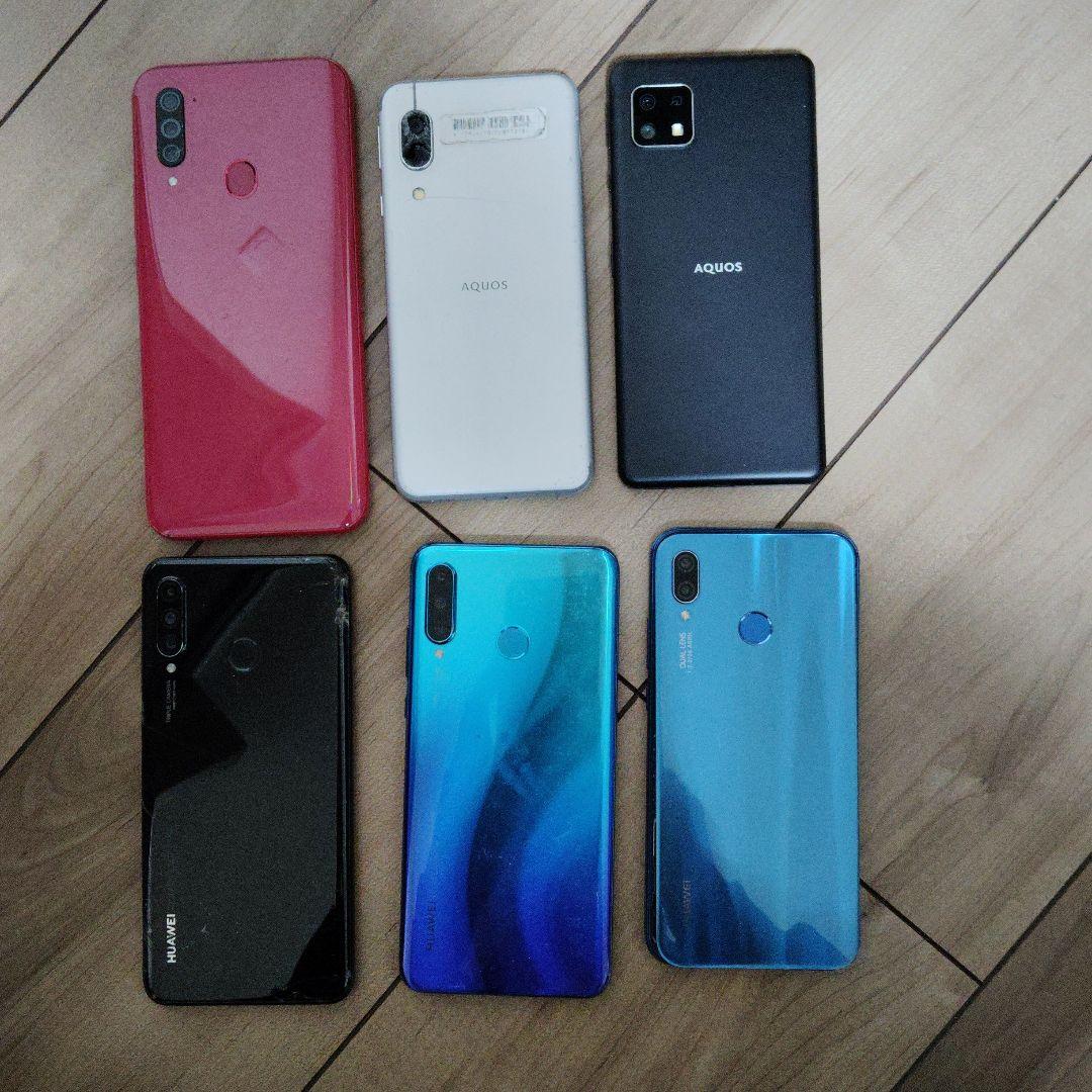 スマートフォン 6台セット