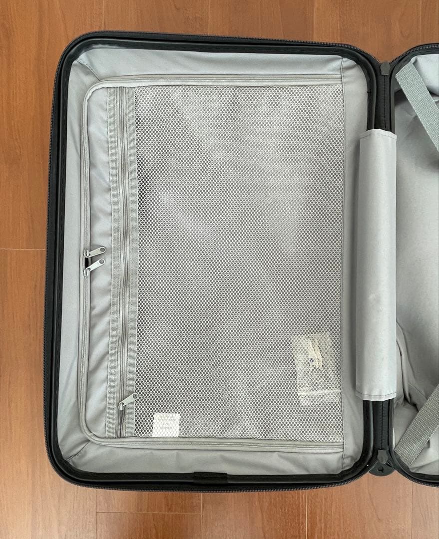 無印良品 MUJI トラベル スーツケース キャリーケース36L ネイビー