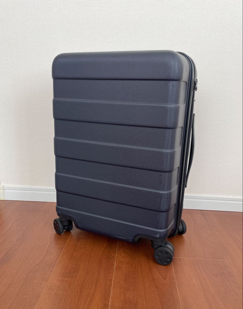 無印良品 MUJI トラベル スーツケース キャリーケース36L ネイビー
