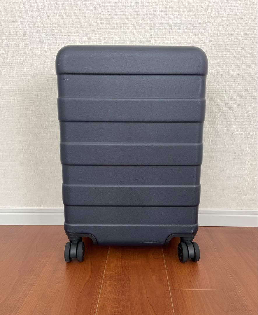 無印良品 MUJI トラベル スーツケース キャリーケース36L ネイビー