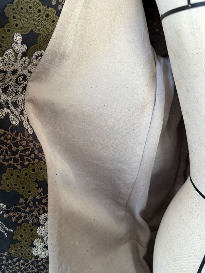 mina perhonen happy camouflage コート裏地難あり