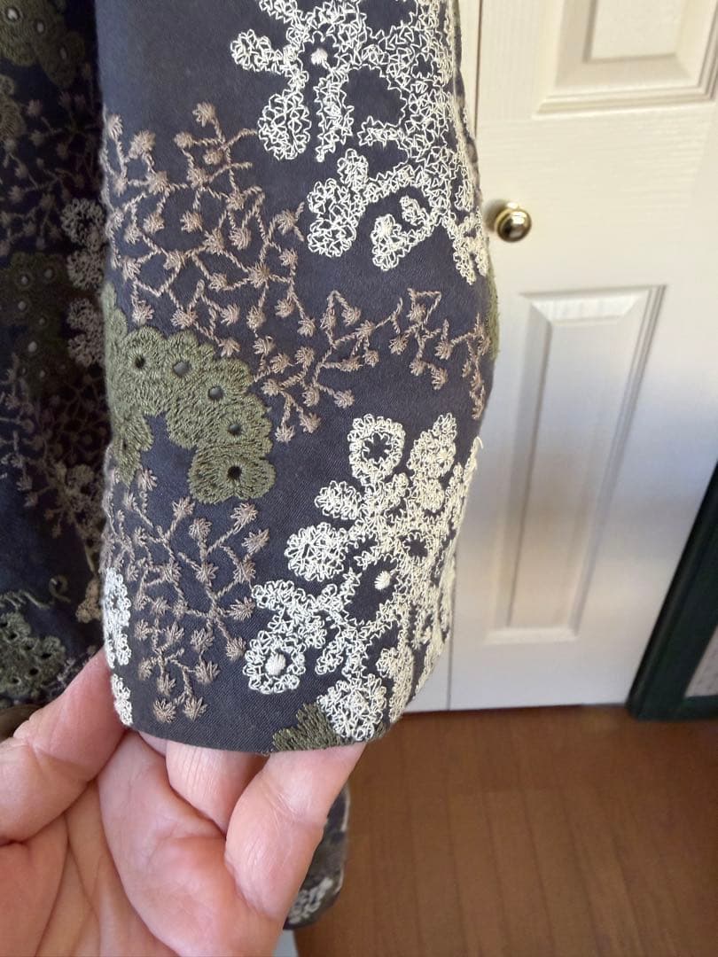 mina perhonen happy camouflage コート裏地難あり