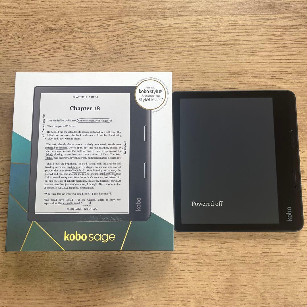 kobo sage 電子書籍リーダー 本体