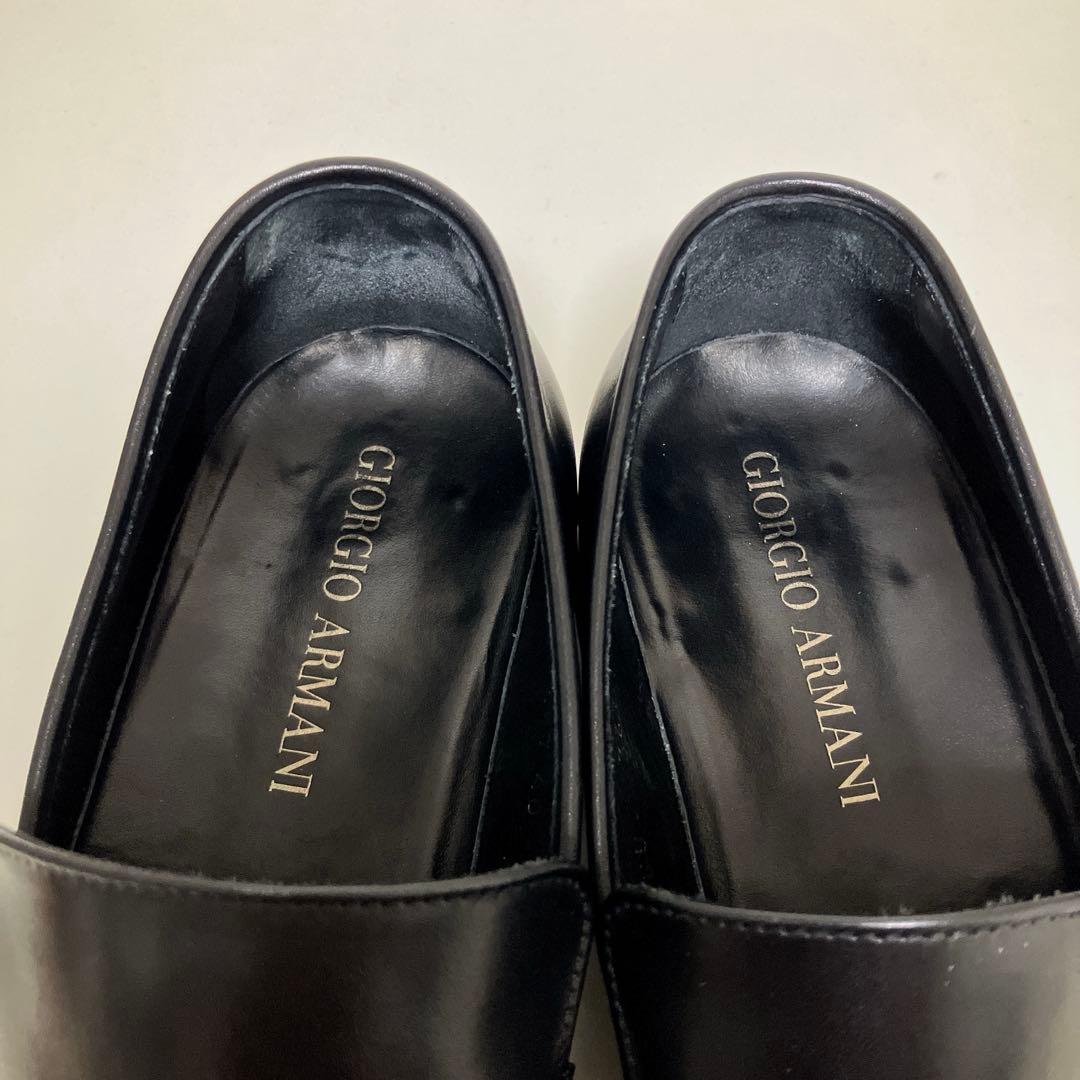 ジョルジオアルマーニ　メンズ革靴　25センチ
