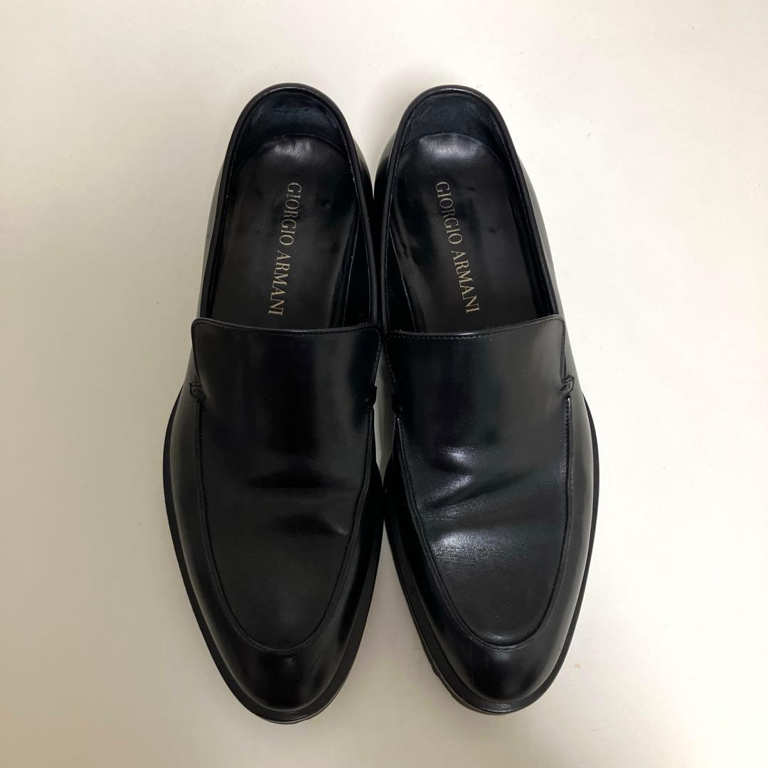 ジョルジオアルマーニ　メンズ革靴　25センチ