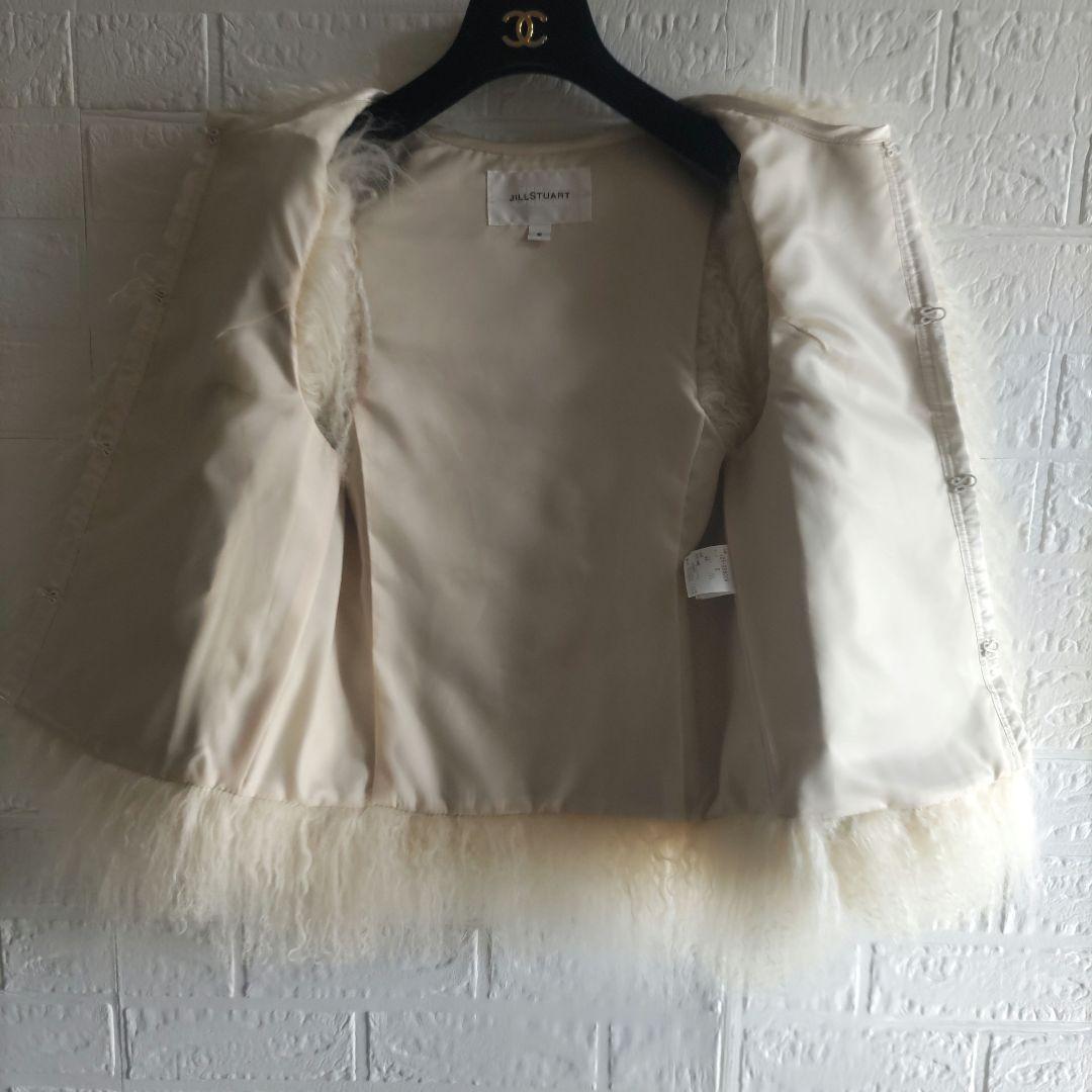 専用✨美品✨ジルスチュアート 　チベットラムファージレ　ベスト