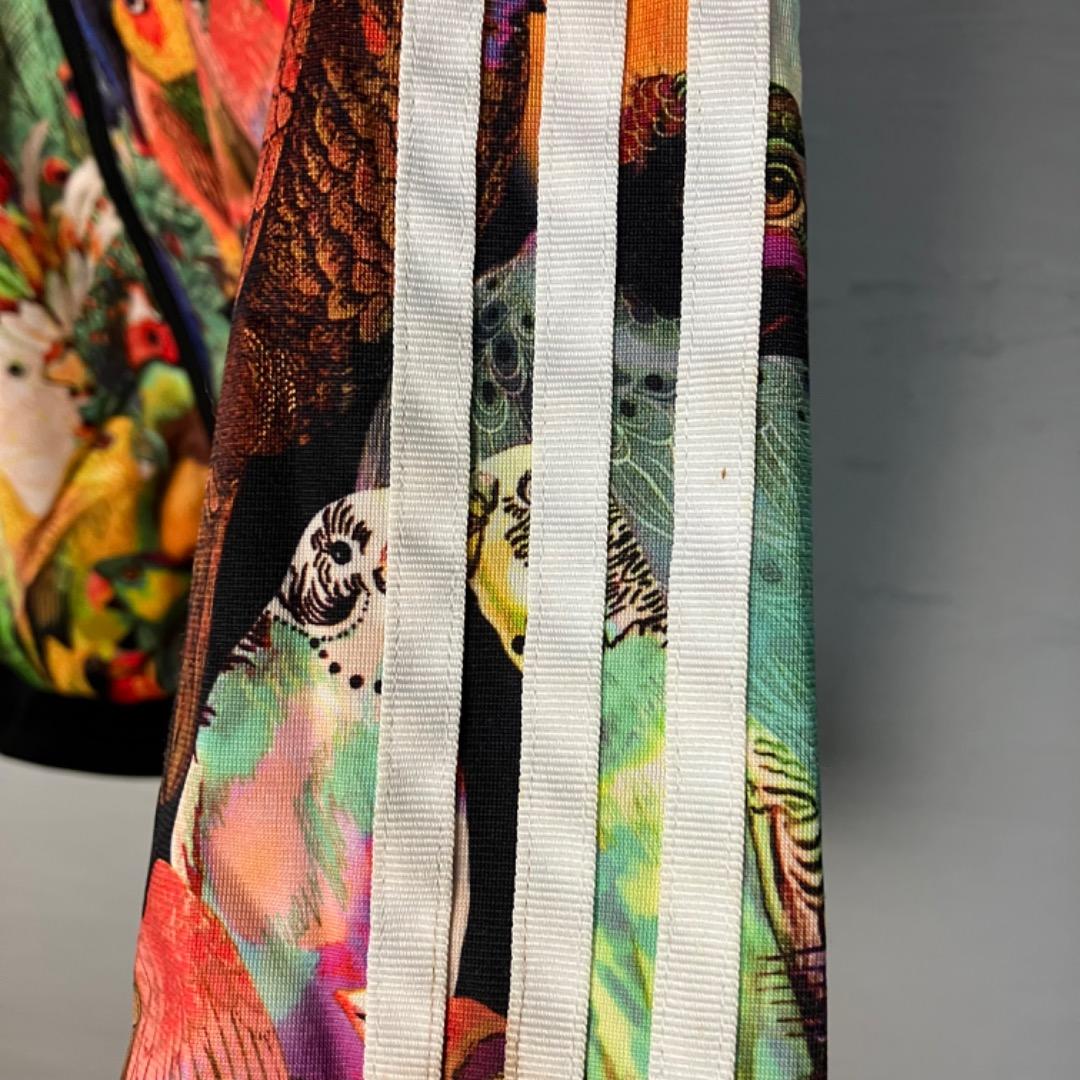 adidas ファームカンパニーコラボ アディダス トラックジャケット 九官鳥柄