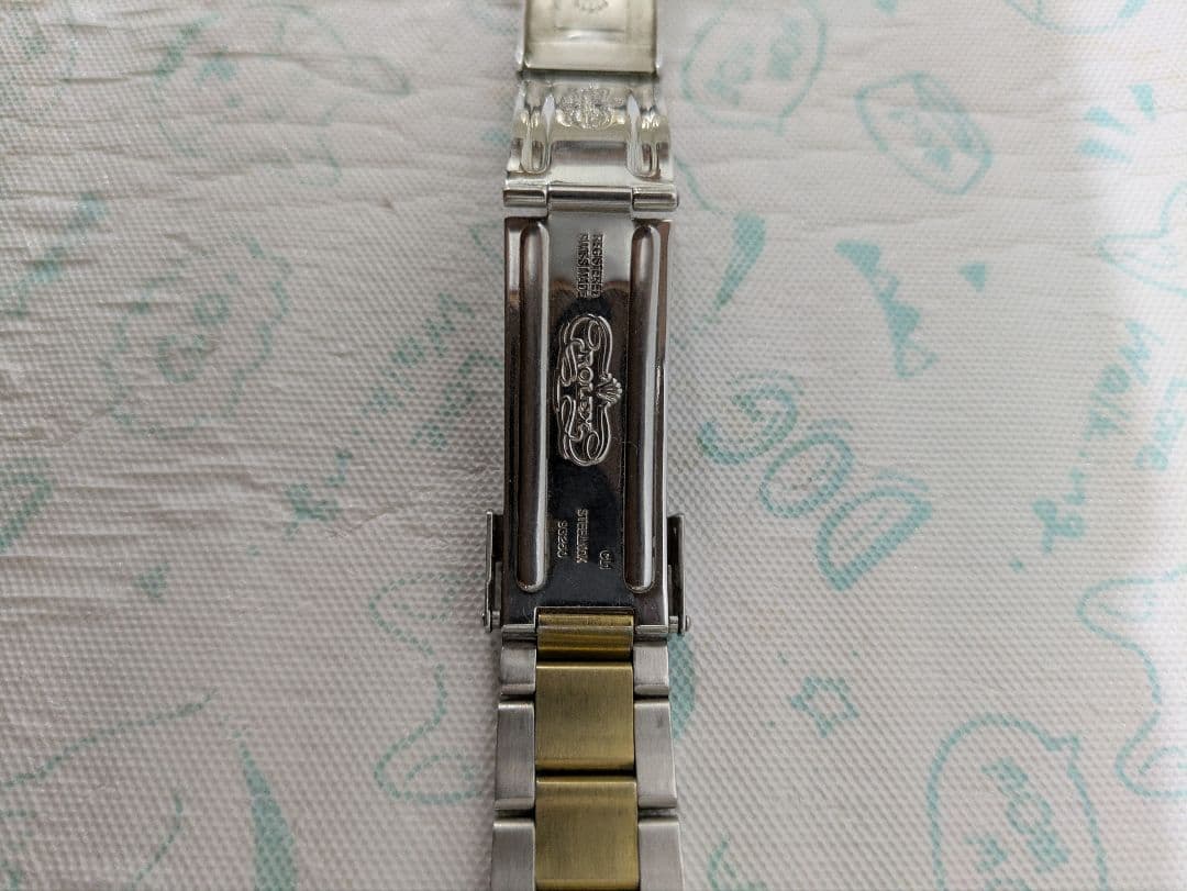 互換用！　サブマリーナ　コンビ　20mm クラスプ　コンビブレス付き　中古