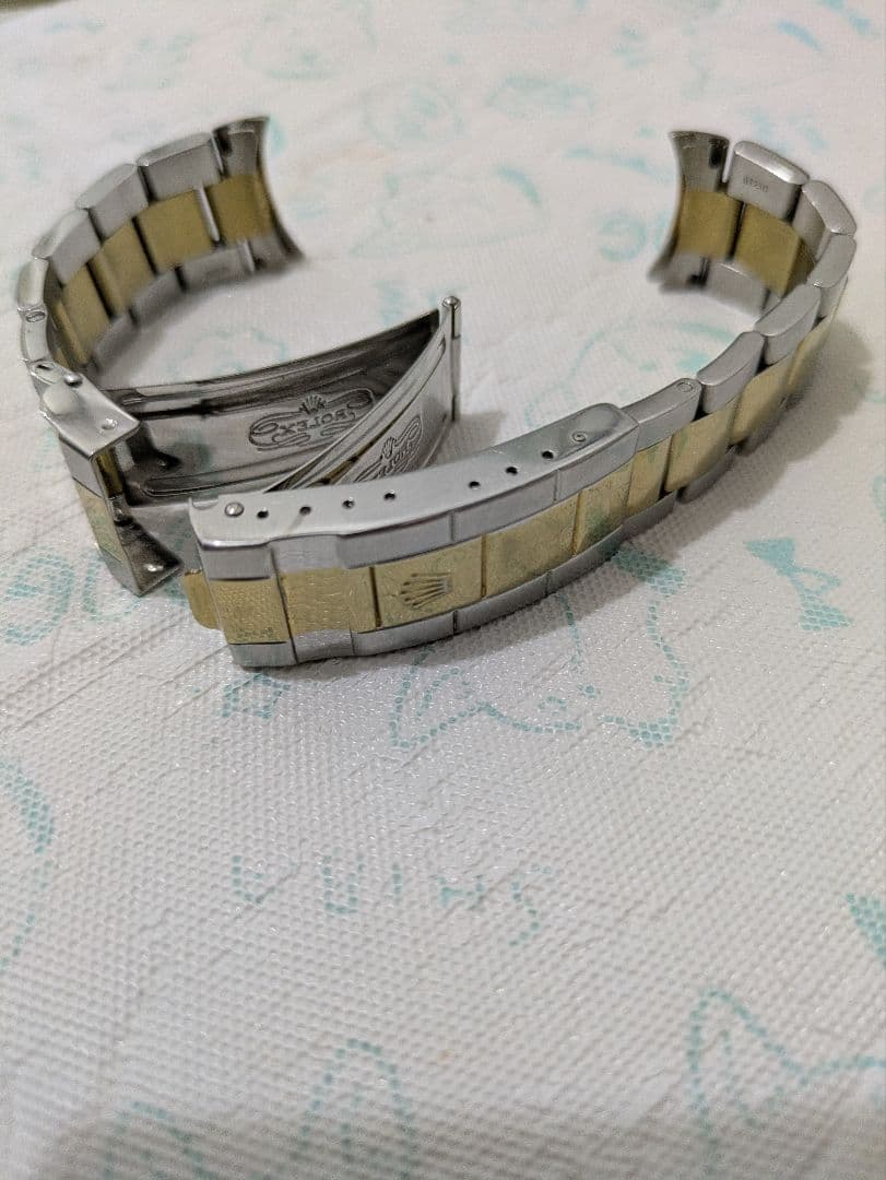 互換用！　サブマリーナ　コンビ　20mm クラスプ　コンビブレス付き　中古