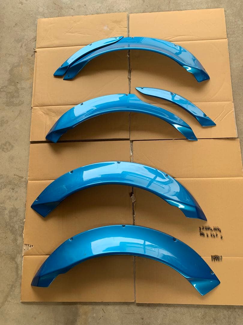 アルトワークスHA36S 専用ワンオフオーバーフェンダー