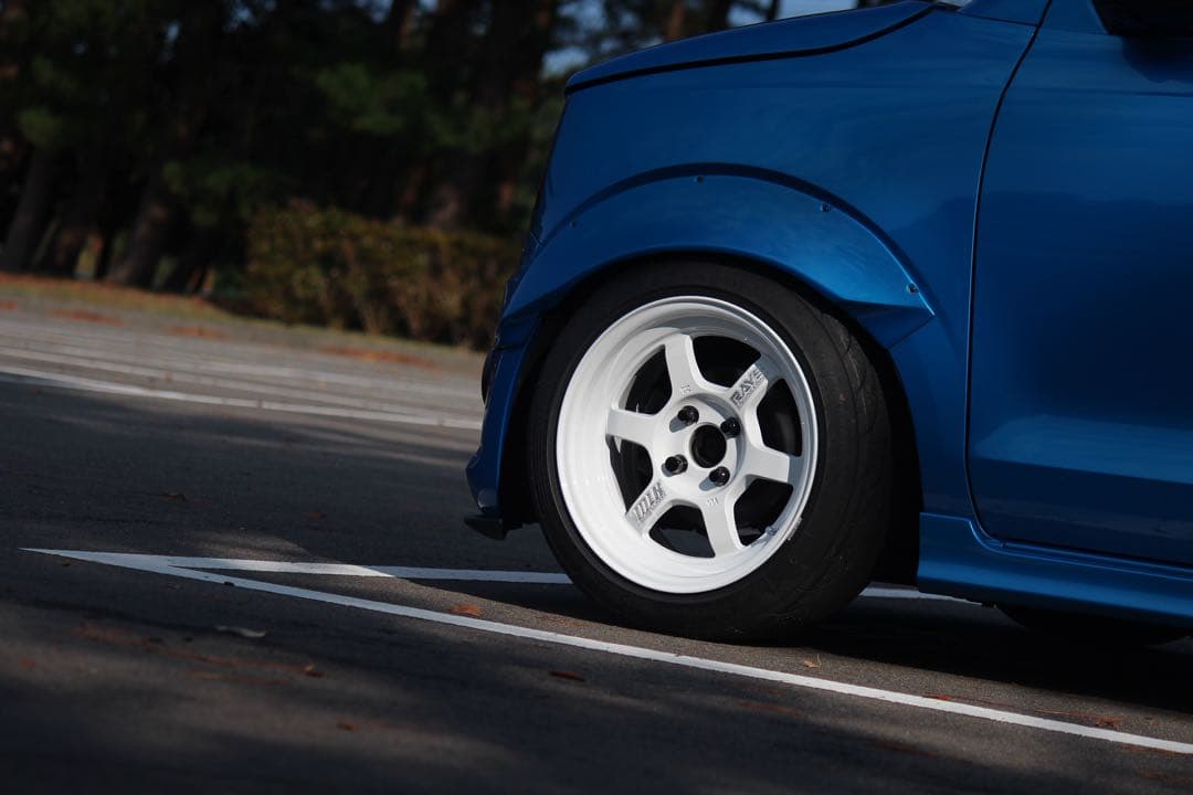 アルトワークスHA36S 専用ワンオフオーバーフェンダー