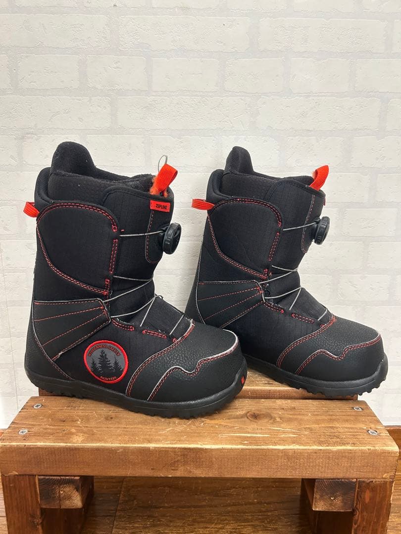 Burton 子ども用 ZIPLINE BOA ブーツ 24cm