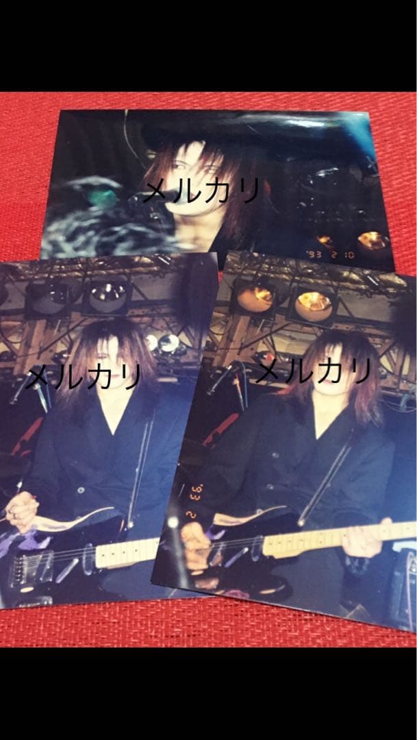 黒夢 生きていた中絶児 初回プレス ミスプリ版 インディーズ時代 写真