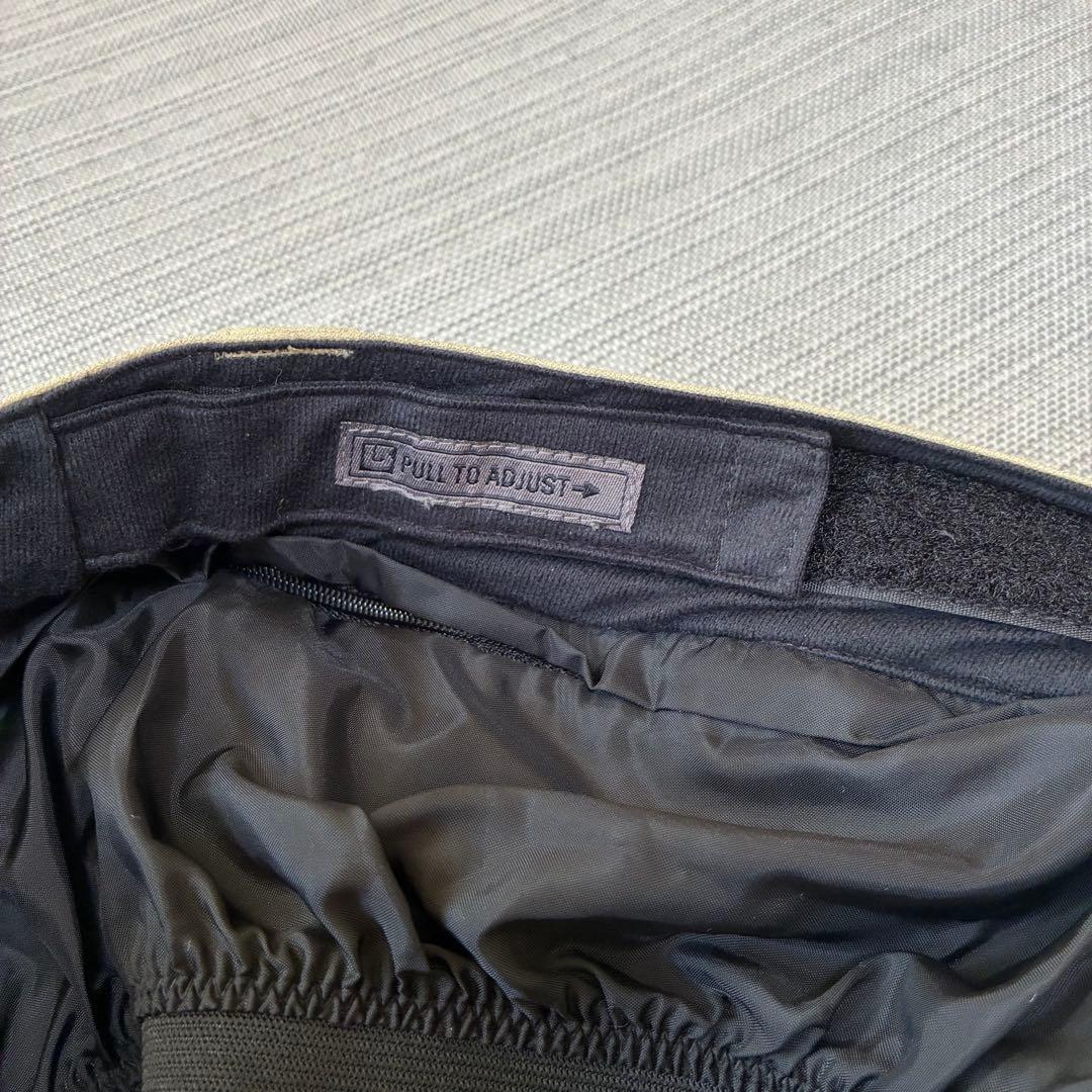 美品◆ burton バートン スノーボード パンツ ベージュ フレア ポーチ付