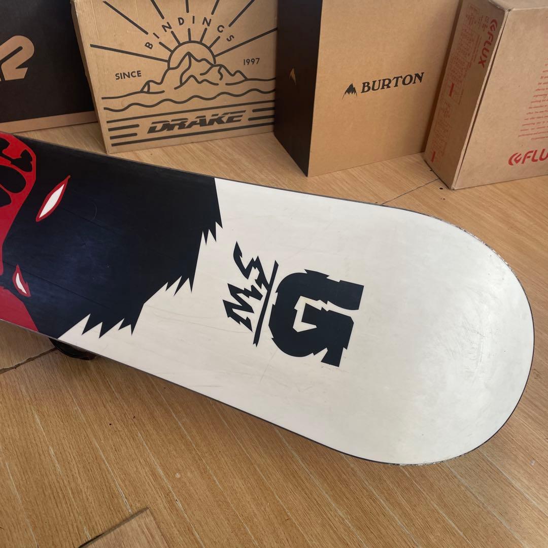 BURTON　バートン　スノーボードセット　ショーンホワイトモデル