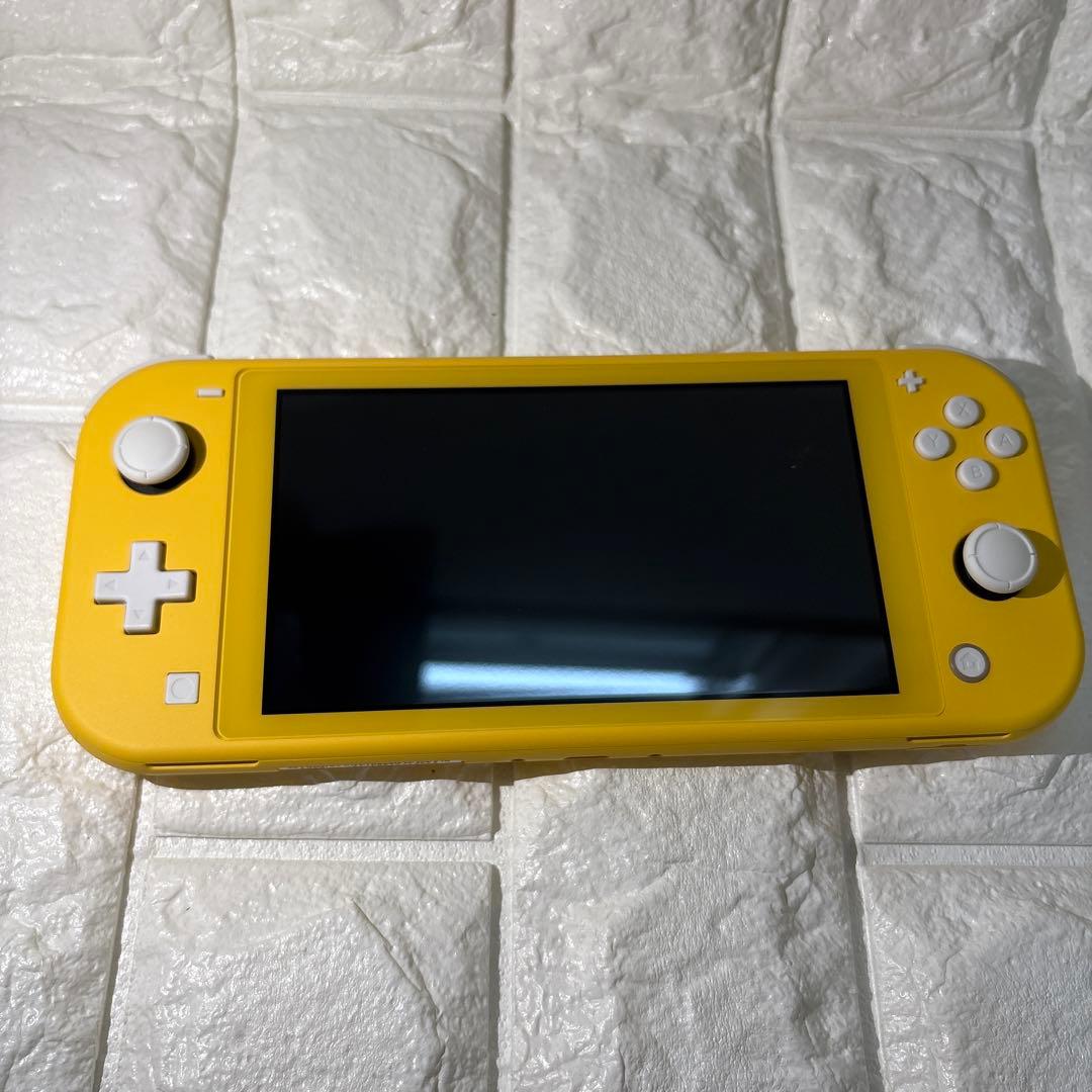極美品】Nintendo Switch Lite イエロー 本体一式