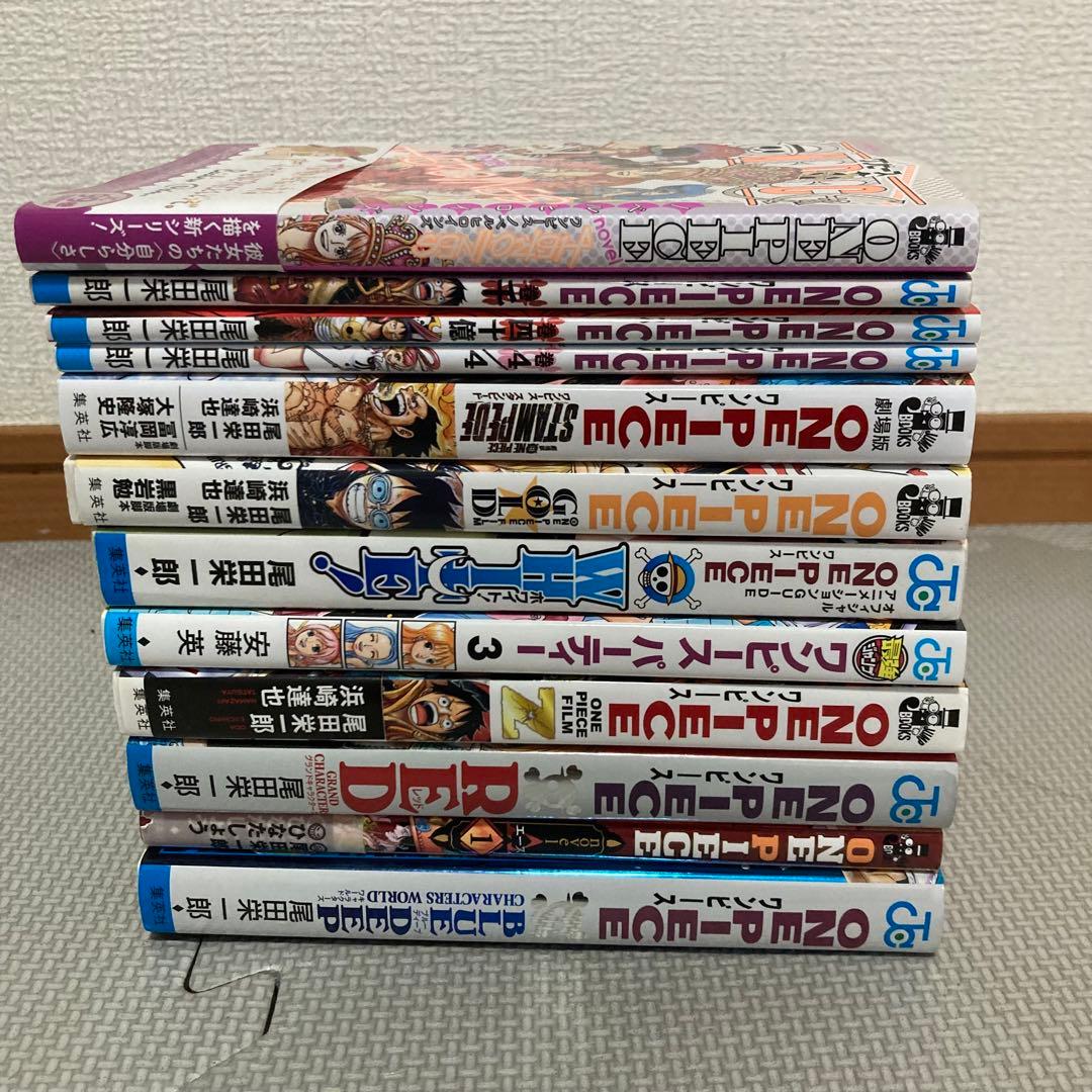 ONE PIECE ワンピース　全巻 + 関連本12冊