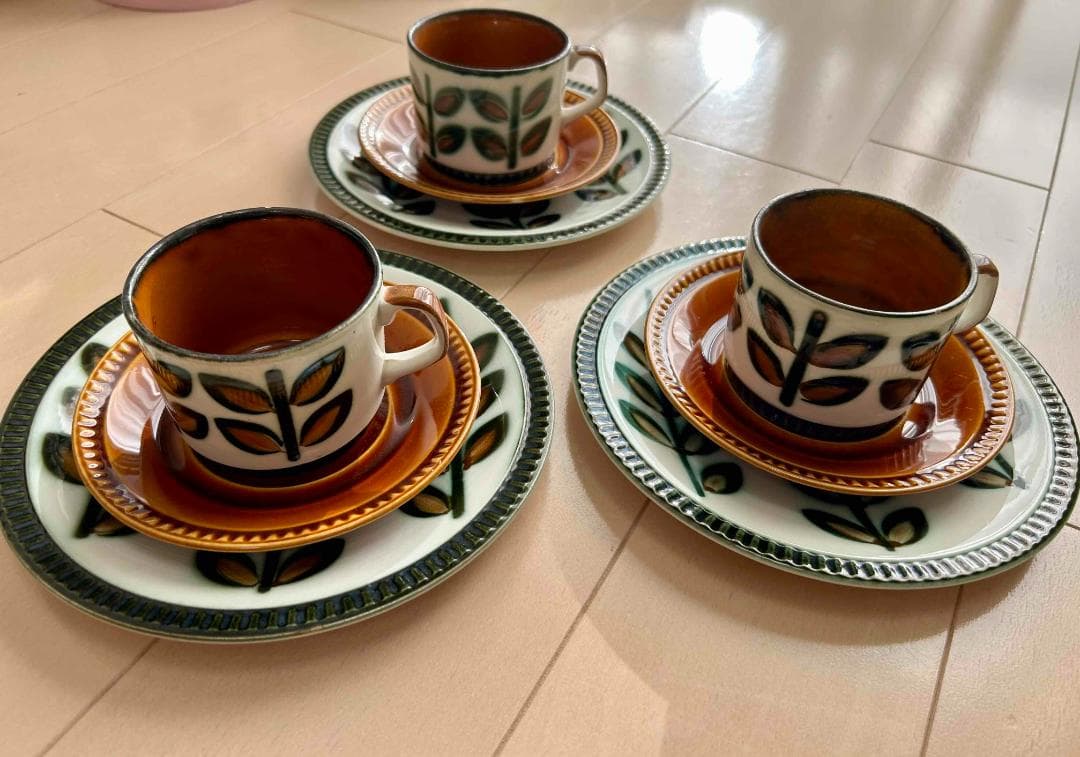 boch ボッホ　ランブイエ　トリオセット ３セット