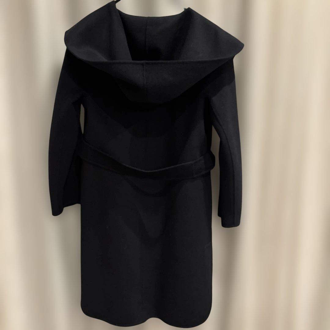 【MaxMara 】紺ロングコート