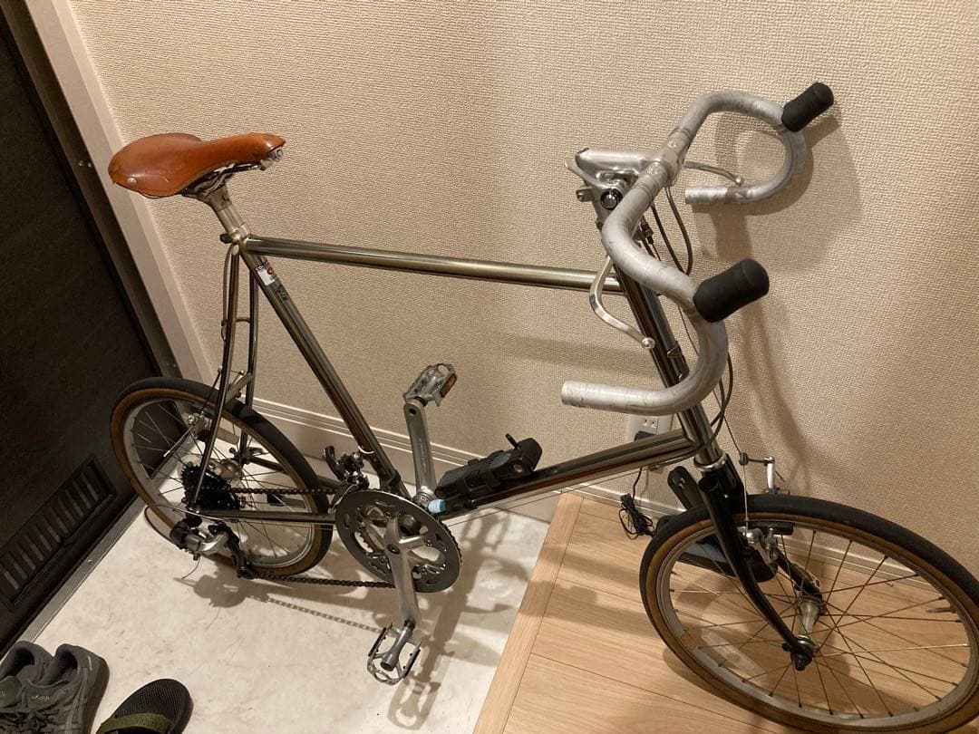 自転車本体 Bruno MINIVELO 20 ROAD DROP BLACK CP 540