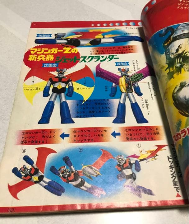 激レア❣️テレビマガジン(昭和48年8月号)あだち充レインボーマン❣️