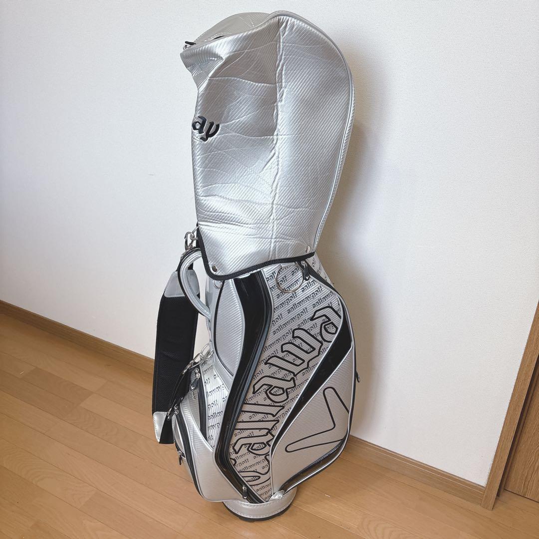 K415 美品！Callaway キャディバッグ シルバー