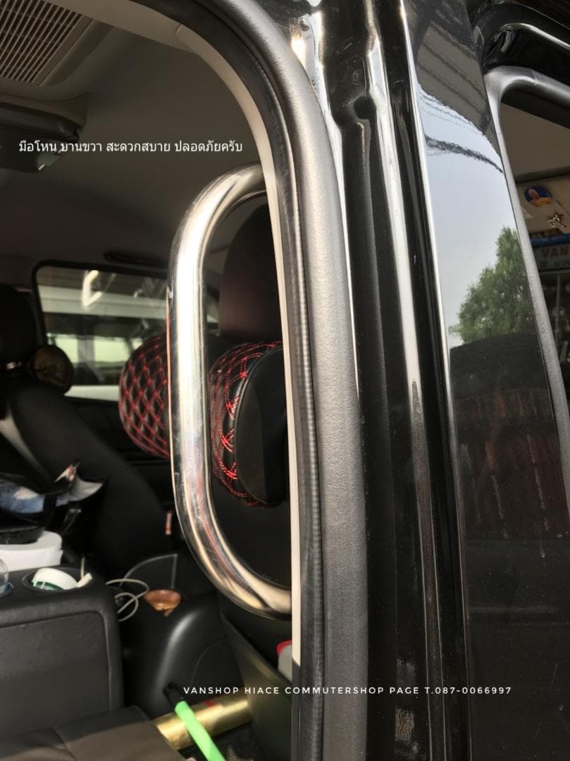 に*生様 VANSHOP　ハイエース200系　Rサイドドアアシストグリップ