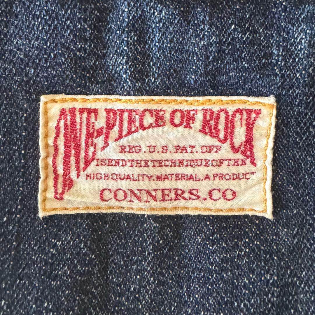 ワンピースオブロック　デニムハンドバッグ　日本製