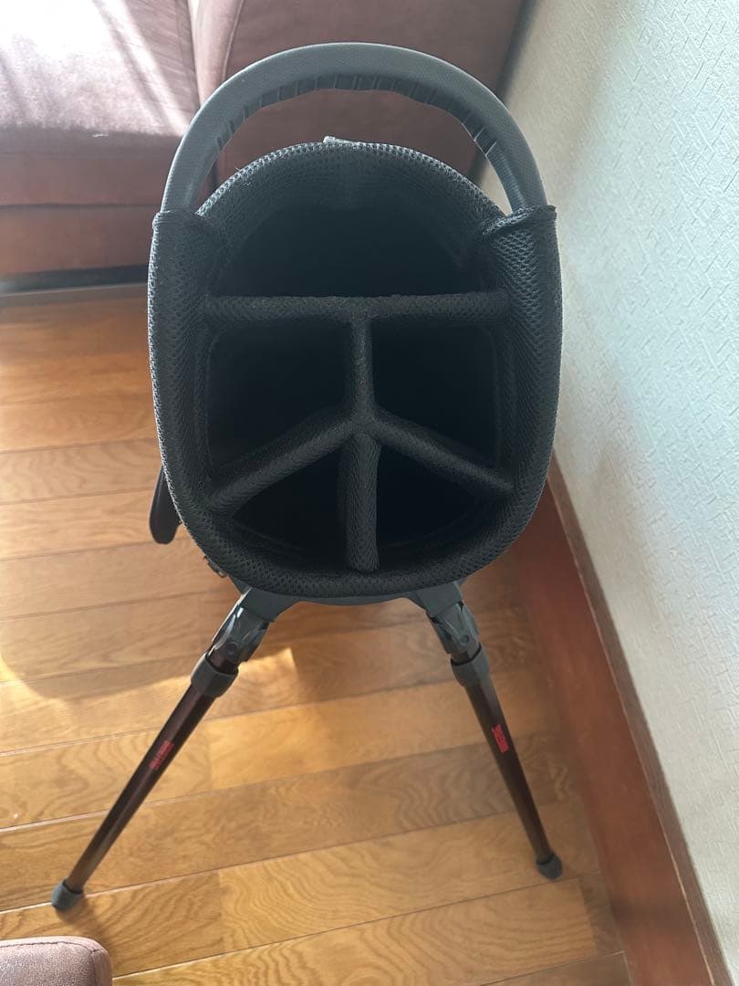 BRIEFING キャディバッグ ブラック/オレンジ