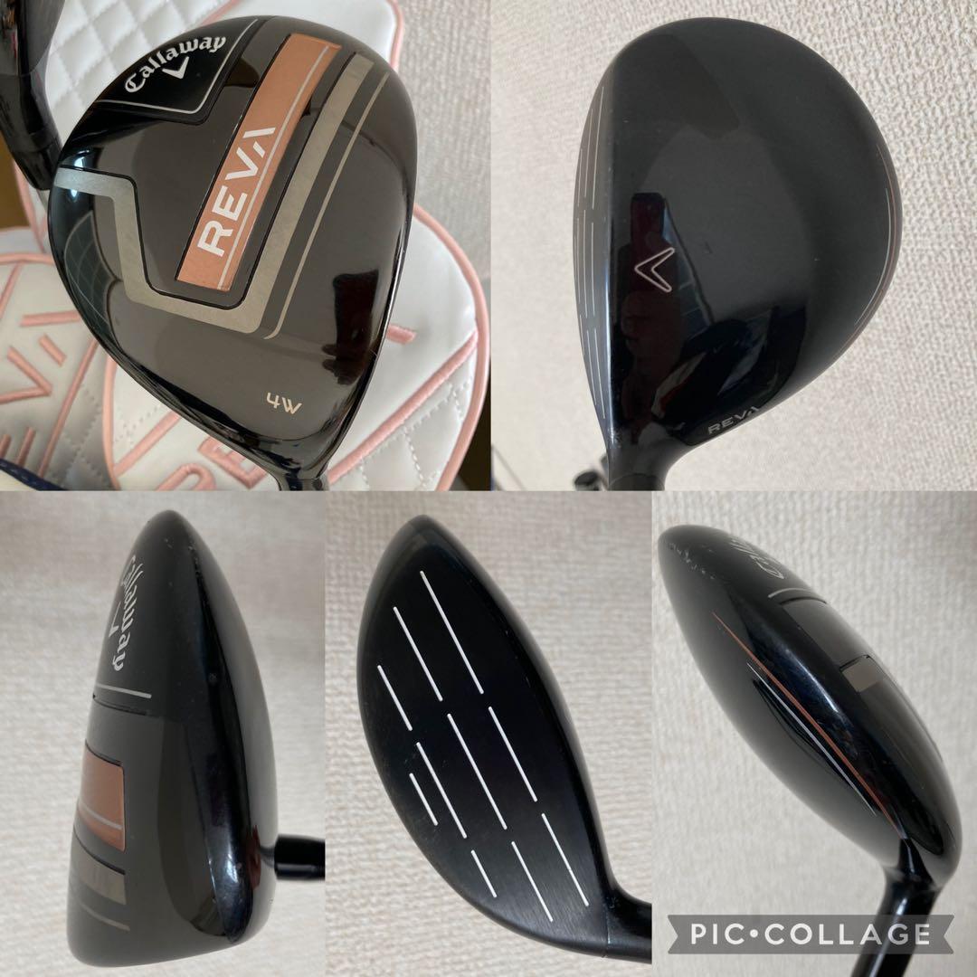 HANA&HINA様用 キャロウェイREVA ゴルフクラブ 9本セット バッグ付